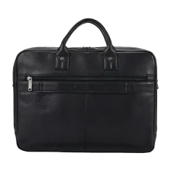 Classic Leather Top Loading Briefcase, Black (126039-1041)<Samsonite New