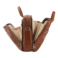 Classic Leather Top Loading Briefcase, Cognac (126039-1221)<Samsonite Hot
