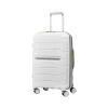 Freeform 21.25" Hardside Carry-On Suitcase, 4-Wheeled Spinner, TSA Checkpoint Friendly, White/Gray (78255-4744)<Samsonite Online