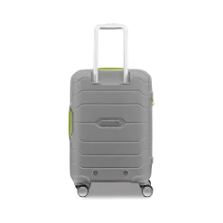 Freeform 21.25" Hardside Carry-On Suitcase, 4-Wheeled Spinner, TSA Checkpoint Friendly, White/Gray (78255-4744)<Samsonite Online