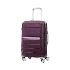 Freeform 21.25" Hardside Carry-On Suitcase, 4-Wheeled Spinner, TSA Checkpoint Friendly, Amethyst Purple (78255-B170)<Samsonite Online