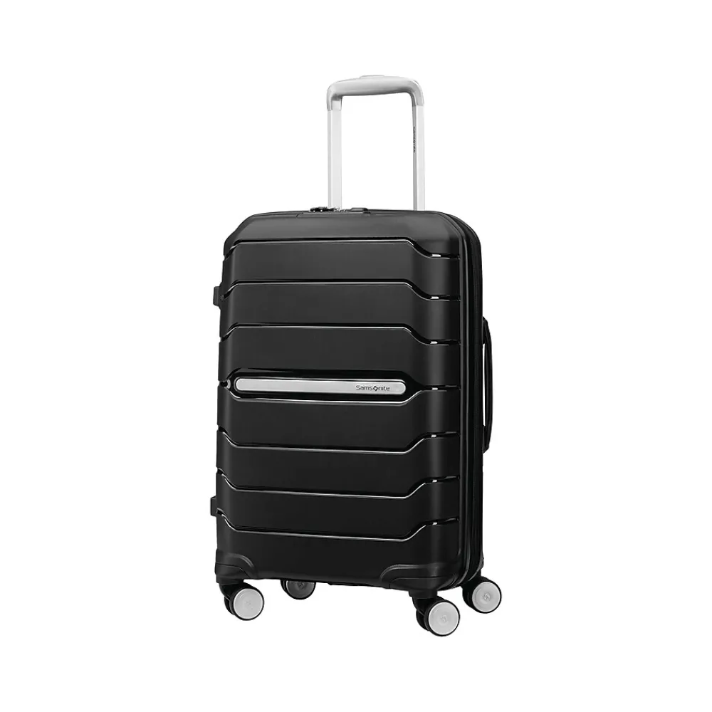 Freeform 21.25" Hardside Carry-On Suitcase, 4-Wheeled Spinner, TSA Checkpoint Friendly, Black (78255-1041)<Samsonite Discount