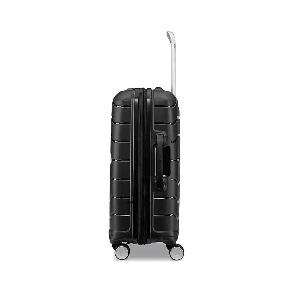 Freeform 21.25" Hardside Carry-On Suitcase, 4-Wheeled Spinner, TSA Checkpoint Friendly, Black (78255-1041)<Samsonite Discount