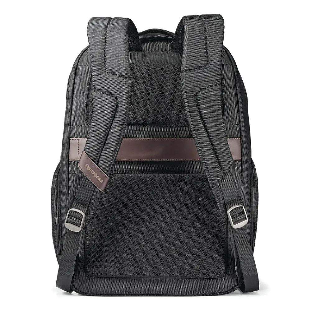 Kombi Backpack, Solid, Black/Brown (92310-1051)<Samsonite Discount
