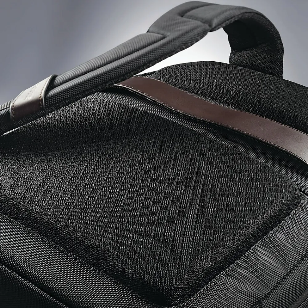 Kombi Backpack, Solid, Black/Brown (92310-1051)<Samsonite Discount