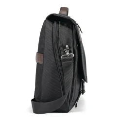 Kombi Laptop Briefcase, Brown/Black Nylon (92314-1051)<Samsonite Online