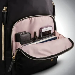 Samsonite Laptop Backpack, Solid, Black (128172-1041)