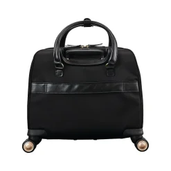 Mobile Solution Laptop Rolling Briefcase, Black Nylon (128167-1041)<Samsonite Hot