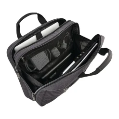 Modern Utility Polyester Top Loading Briefcase, Heathered Gray (126442-5794)<Samsonite