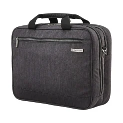 Modern Utility Polyester Laptop Briefcase, Charcoal (126442-5794)<Samsonite New