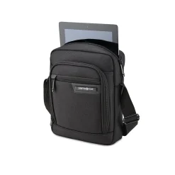 Polyester Cross-Body Messenger Bag, Black (147176-1041)<Samsonite Outlet