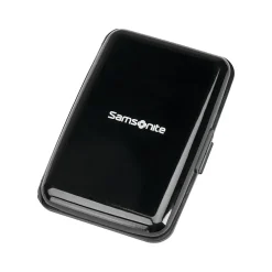RFID Aluminum Travel Wallet, Black (89057-1041)<Samsonite Outlet