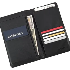 Textured Travel Wallet, Black (43686-1041)<Samsonite New