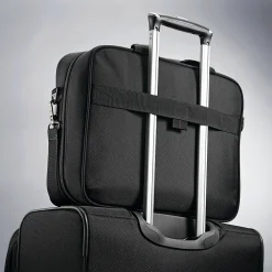 Xenon 3.0 Polyester Briefcase, Laptop Compatible, Black (89436-1041)<Samsonite New