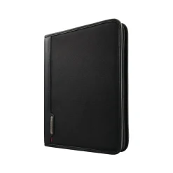 Xenon Business Polyester Padfolio with Zipper Closure, Black (116466-1041)<Samsonite Clearance