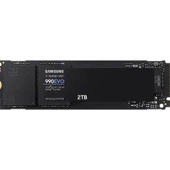 Best Samsung 990 EVO 2TB M.2 PCIe 5.0 NVMe Internal Solid-State Drive, V-NAND TLC (MZ-V9E2T0B/AM)