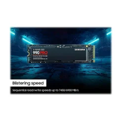 Best Samsung 990 PRO 2TB M.2 PCI Express 4.0 Internal Solid-State Drive, V-NAND (MZ-V9P2T0B/AM)