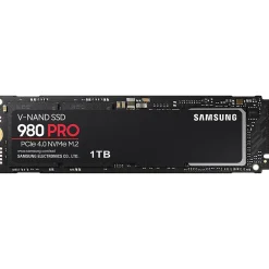 New Samsung 980 PRO 1TB M.2 PCI Express 4.0 Internal Solid-State Drive, V-NAND (MZ-V8P1T0B/AM)