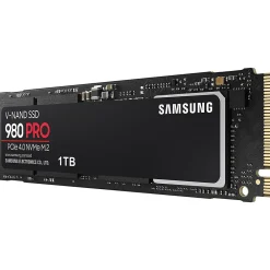 New Samsung 980 PRO 1TB M.2 PCI Express 4.0 Internal Solid-State Drive, V-NAND (MZ-V8P1T0B/AM)