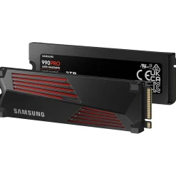 Sale Samsung 990 PRO with Heatsink 2TB M.2 PCIe 4.0 NVMe Internal Solid-State Drive, V-NAND (MZ-V9P2T0CW)