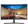 Sale Samsung CF396 Series 24" Curved LED Monitor, High Glossy Black (LC24F396FHNXZA)
