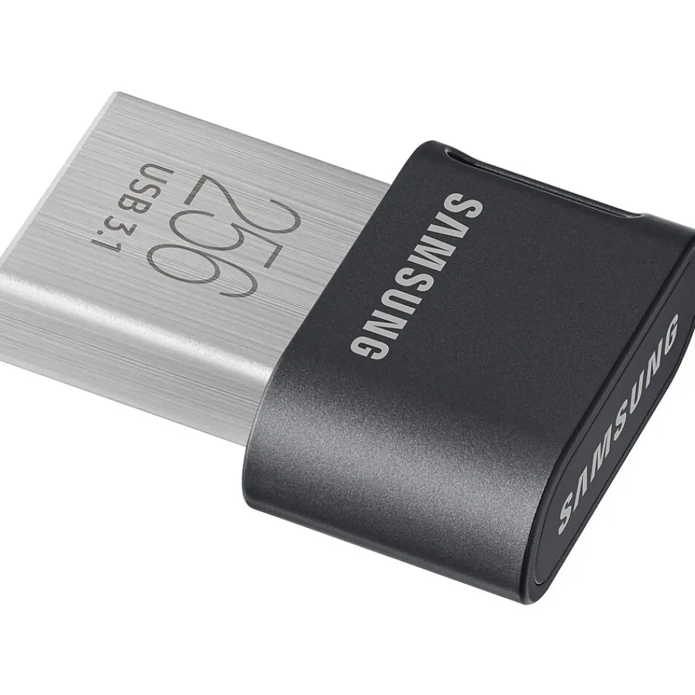 Hot Samsung FIT Plus 256GB USB 3.1 Type A Flash Drive, Black (MUF-256AB/AM)