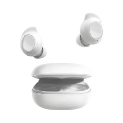 Discount Samsung Galaxy Buds FE Wireless Active Noise Canceling Bluetooth Stereo Earbuds, White (SM-R400NZWAXAR)