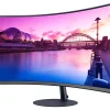 Online Samsung S39C 27" Curved 75Hz LED Monitor, Black (LS27C392EANXGO)