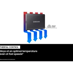 Hot Samsung T7 1TB USB 3.2 Portable Solid State Drive, Gray (MU-PC1T0T/AM)