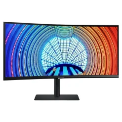 Samsung ViewFinity S6 34" Curved LED Monitor, Black (S34A654UBN)