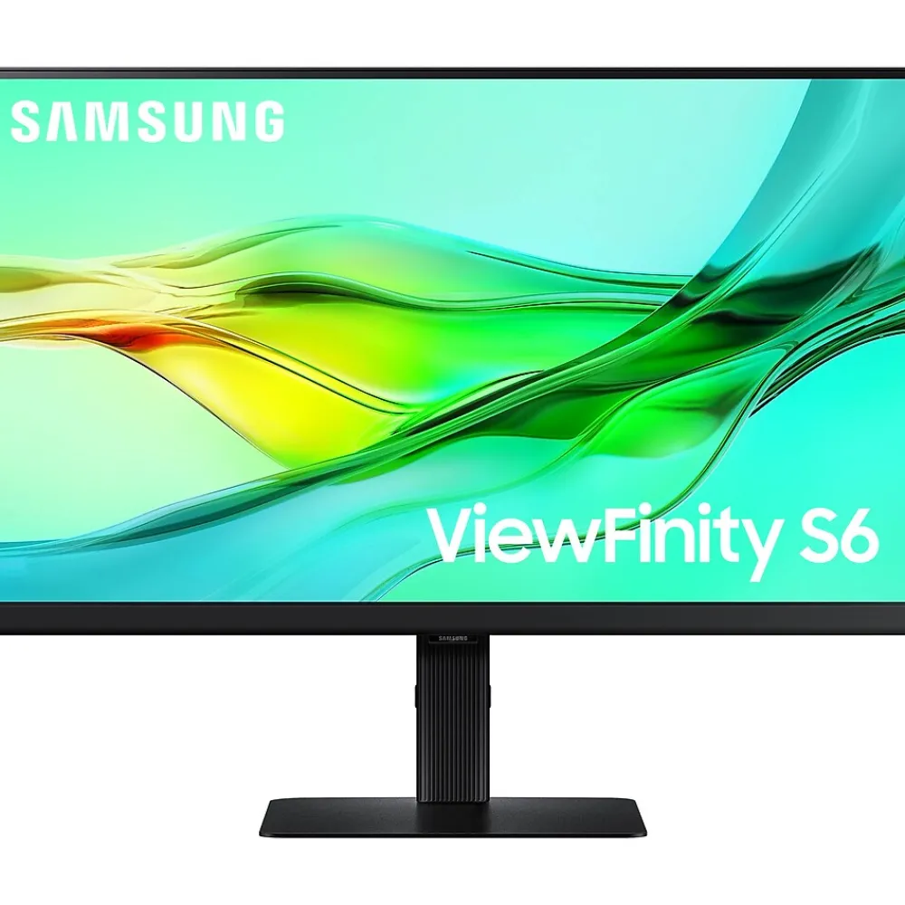 New Samsung ViewFinity S6 24" 100Hz IPS Monitor, Black (S24D606UAN)