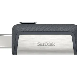 Sale SanDisk Ultra Dual Dual 128GB USB 3.1 Flash Drive, Gray (SDDDC2-128G-A46)