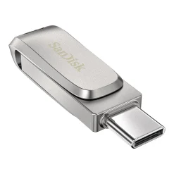 Hot SanDisk Ultra Dual Luxe 32GB USB 3.1 Type-C Flash Drive, Silver (SDDDC4-032G-A46)