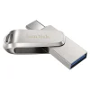 Outlet SanDisk Ultra Dual Luxe 64GB USB 3.1 Type-C Flash Drive, Silver (SDDDC4-064G-A46)