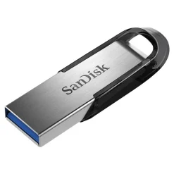 Best SanDisk Ultra Flair 32GB USB 3.0 Type A Flash Drive, Silver (SDCZ73-032G-A46)