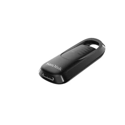 Outlet SanDisk Ultra Slider 64GB USB 3.2 Type-C Flash Drive, Black (SDCZ480-064G-A46)