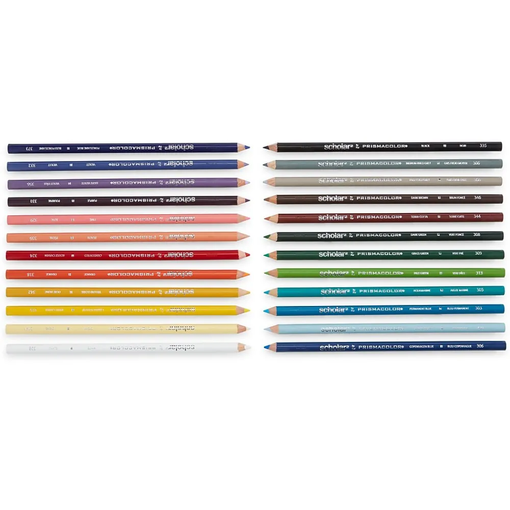 Pencils|Prismacolor Sanford ® Scholar™ Pencil Set, Assorted 24-Color Set