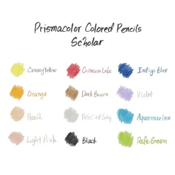 Pencils|Prismacolor Sanford ® Scholar™ Pencil Set, Assorted 24-Color Set