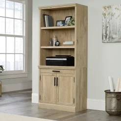 Storage Cabinets*Sauder Aspen Post 30"H Storage Cabinet, Prime Oak (427015)