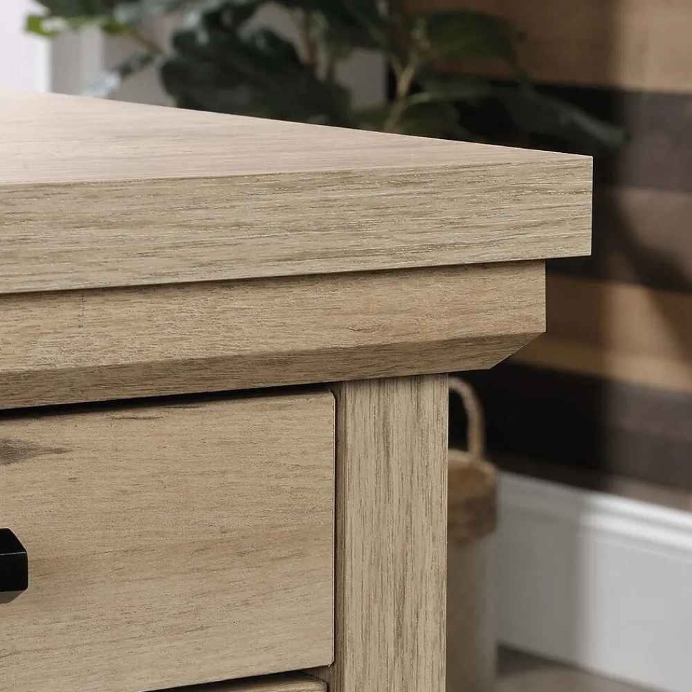 Computer Desks*Sauder Aspen Post 65"W Executive Computer Desk, (426487) Prime Oak