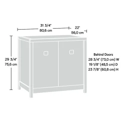 Storage Cabinets*Sauder Cannery Bridge 30