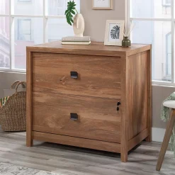 File Cabinets*Sauder Cannery Bridge Commercial 2-Drawer Lateral File Cabinet, Letter/Legal Size, 32"W x 22"D, Sindoori Mango (429514)