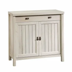 Storage Cabinets*Sauder Costa 30"H Storage Cabinet with 2 Shelves, Chalked Chestnut (419960)