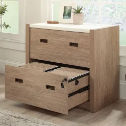 File Cabinets*Sauder Dixon City Commercial 2-Drawer Lateral File Cabinet, Letter/Legal Size, Lockable, 33