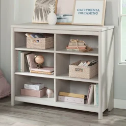 Bookcases*Sauder Dover Edge 36"H 6-Shelf Bookcase, Glacier Oak (432065)