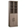 Storage Cabinets*Sauder HomePlus 71"H Storage Cabinet with 6 Shelves, Salt Oak (435132)