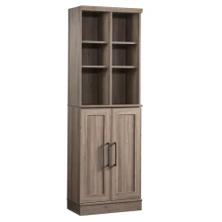 Storage Cabinets*Sauder HomePlus 71"H Storage Cabinet with 6 Shelves, Salt Oak (435132)