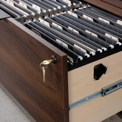 File Cabinets*Sauder Palo Alto Commercial 2-Drawer Lateral File Cabinet, Letter/Legal Size, Lockable, 31