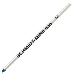 Pens|Schmidt Ink Schmidt 635 Mini D1 Ballpoint Refill, fits Multifunction pens, Medium, Blue, 4 Pack (SC58150)