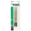 Pens|Schmidt Ink Schmidt 888 Safety Ceramic Rollerball Metal Tube Refill, Fits Universal Pens, Medium, Blue, 2 Pack (SC58105)